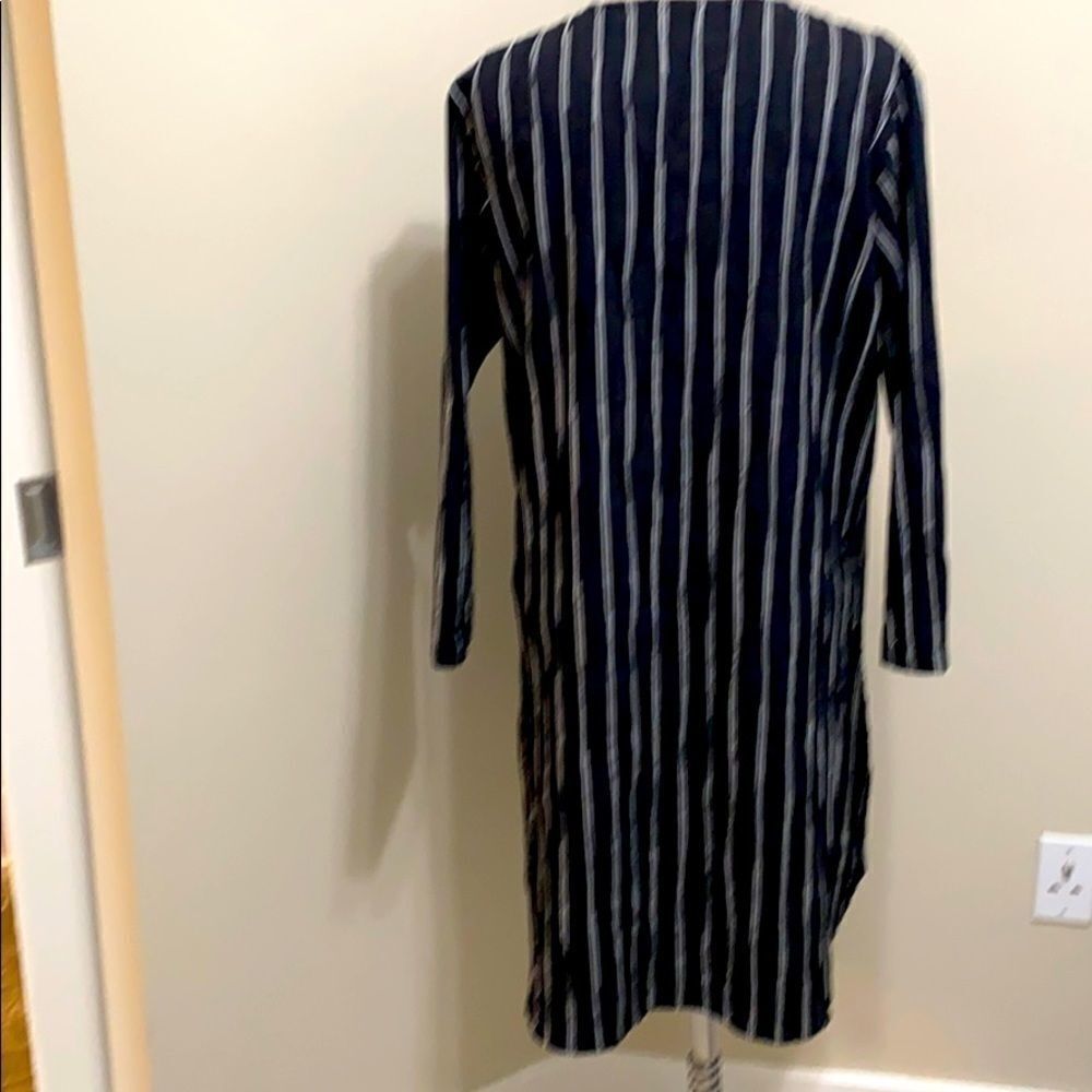 Spirit House‎ Striped Lagenlook Tunic Dress Black S - Picture 4 of 14